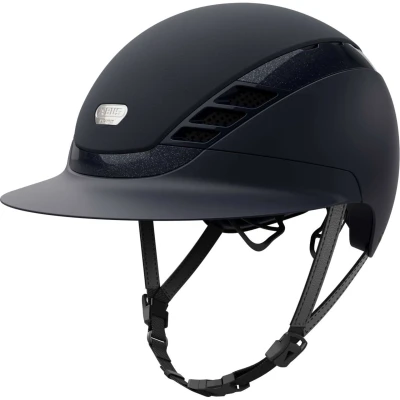 Abbildung von ABUS PIKEUR AirLuxe Supreme L.V. Reithelm Midnight Blue, Größe:M