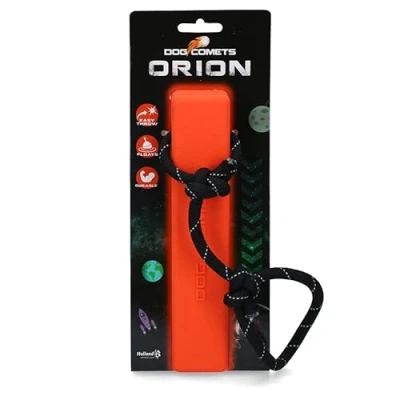 Abbildung von Dog Comets Schwimmender Dummy Orion Hundespielzeug Orange...