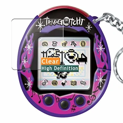 Abbildung von Vaxson 3 Stück Schutzfolie kompatibel mit Tamagotchi Music Star Connection 6 V6 Display folie folien Displayschutzfolie （ nicht Panzer Schutz Glas SchutzGlas PanzerGlas ） Neue