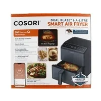 Abbildung von Cosori Dual Blaze Smart Air Fryer Dunkelgrau 6,4 Liter