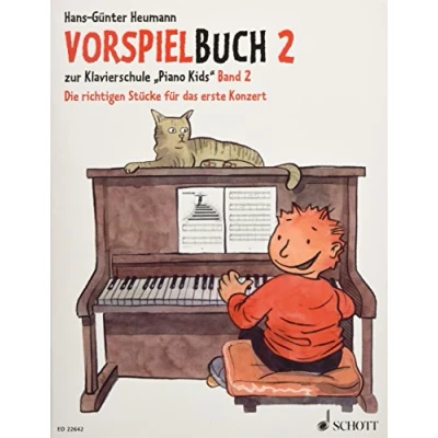 Abbildung von Vorspielbuch 2: zur Klavierschule &quot;Piano Kids&quot; Band 2. Klavier.