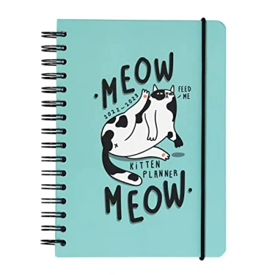 Abbildung von Grupo Erik Schulplaner 2022 2023, Meow Schulkalender Kalender für die Schule Wochenplaner 12 Monate A5 Format, Personal Organizer, AEESVA52221