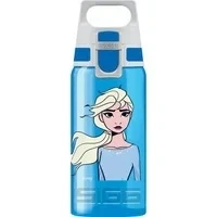 Abbildung von SIGG Trinkflasche Kinder Viva One Disney Die Eiskönigin Elsa Für Kohlensäurehaltige Getränke Geeignet Auslaufsicher Spülmaschinenfest BPA frei Sport Blau 0,5L