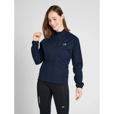 Abbildung von Newline CORE Thermal Trainingsjacke, Damen, Größe: XXL, Black iris