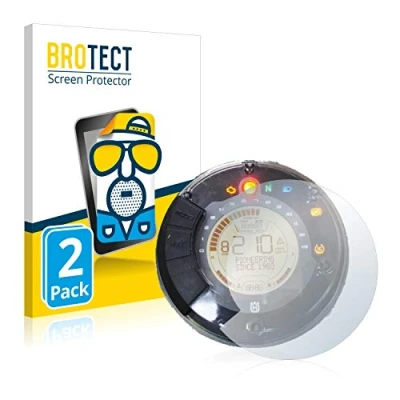 Abbildung von BROTECT Entspiegelungs Schutzfolie für Husqvarna Vitpilen 701 Tachoanzeige (2 Stück) Matte Displayschutz Folie, Anti Reflex, Fingerprint