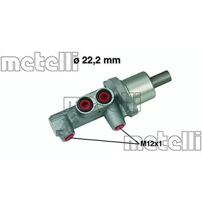 Abbildung von METELLI 05 0484 Hauptbremszylinder 22,20mm Aluminium MINI: Schrägheck