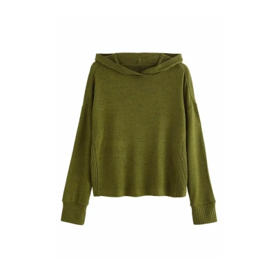 Abbildung von Next Lightweight Strickpullover, Damen, Größe: XXLxR, Olive green