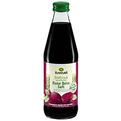 Abbildung von Alnatura Rote Bete Saft feldfrisch, 330 ml