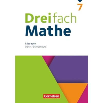 Abbildung von Dreifach Mathe Berlin und Brandenburg 7. Schuljahr: Lösungen zum Schulbuch