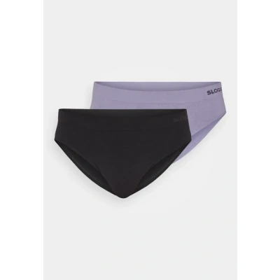 Abbildung von Sloggi MEN GO Smooth Brief 2 PACK Slip, Herren, Größe: Small, Black