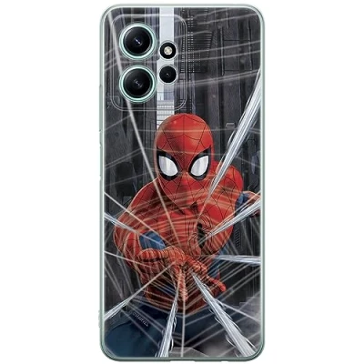 Abbildung von ERT GROUP Handyhülle für Xiaomi REDMI Note 12 4G Original und offiziell Lizenziertes Marvel Muster Spider Man 008 optimal an die Form des Handy angepasst, hülle aus TPU