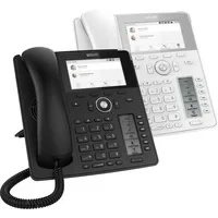Abbildung von Snom D785N IP Telefon, SIP Tischtelefon, 4,3&quot; TFT Farbdisplay 480 x 272 Pixel, 12 Identitäten, Sensorhakenschalter, USB, 48 selbstbeschriftende Schlüssel (12 physische), Schwarz, 00004599