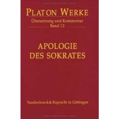 Abbildung von Platon Werke: Platon, Bd.1/2 : Apologie des Sokrates: Bd I,2: Übersetzung und Kommentar (Platon Kommentar, Band 1)