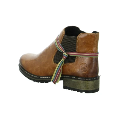 Abbildung von Rieker Stiefelette, Damen, Größe: 41, Braun Schuhe