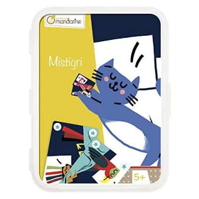 Abbildung von Avenue Mandarine CO099O Kartenspiel Mistigri, ideal für Kinder ab 5 Jahren, 33 Karten, 1 Pack