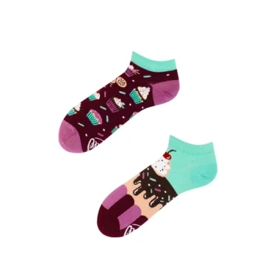 Abbildung von Many Mornings Sneakersocken Sneaker the Cupcake (1 Paar, 1 Paar)