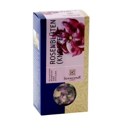 Abbildung von Sonnentor Tee Rosenblüten (Knospen) lose, 1er Pack (1 x 30 g) Bio