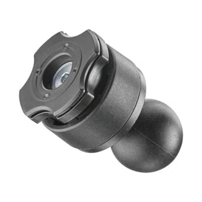 Abbildung von INTERPHONE RAM B Größe (1&quot;) kompatibler Adapter für QUIKLOX Hooking Support Modular System Motorrad Handyhalter 360 verstellbar Schnellverschlusshaken