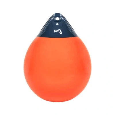 Abbildung von Mesle Kugelfender Globe, ø 47cm orange, Fender Boje, Bootsfender rund aufblasbar, Ankerboje, Boot Schiff Yacht, Markierungsboje