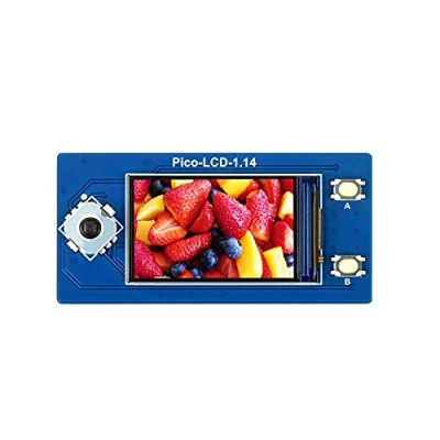 Abbildung von Waveshare 1.14inch LCD Display Module for Raspberry Pi Pico 65K RGB Colors 240x135 Pixels with SPI Interface Embedded ST7789 Driver Using Bus IPS Screen