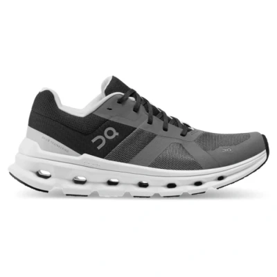 Abbildung von On Cloudrunner Laufschuhe Damen Gr. 38½ Grau, Leicht &amp; Atmungsaktiv für Optimalen Komfort