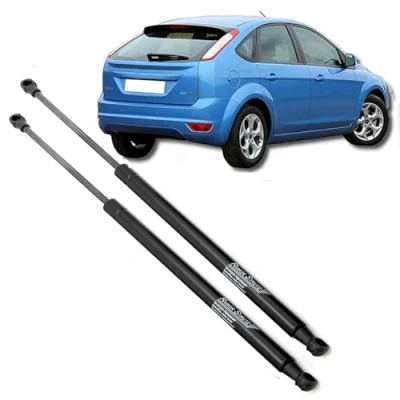 Abbildung von Ramor Strutz 2x Gasfeder Dämpfer Heckklappe Kompatibel mit Ford Focus Mk2 2004 2012. Gasdruckfeder Heckklappendämpfer Ersatz für 4M51A406A10AB und Andere.