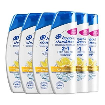 Abbildung von 6x Head &amp; Shoulders 2in1 Anti Schuppen Shampoo+Conditioner Citrus Fresh 270ml