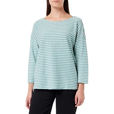 Abbildung von TOM Tailor Denim Langarmshirt mint, Damen, Größe: Medium, Mint