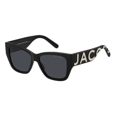 Abbildung von Marc Jacobs Unisex 695/S 80s 55/16/145 Women&#039;s Sunglasses, 80S/2K Black White, 55