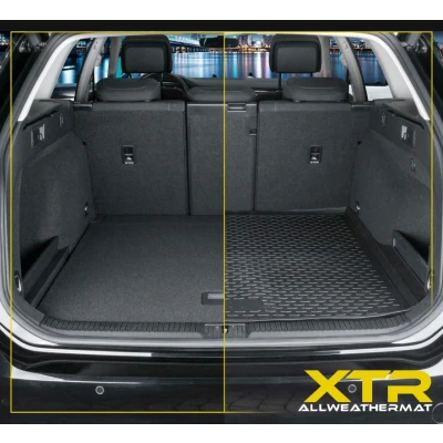 Abbildung von Walser XTR Kofferraumwanne kompatibel mit Subaru XV (GT) 04/2017 Heute, 100% passgenaue Antirutschmatte Auto, Gummimatte Kofferraum Schutzmatte, Anti Rutsch Matte Gummi, Auto Gummimatten