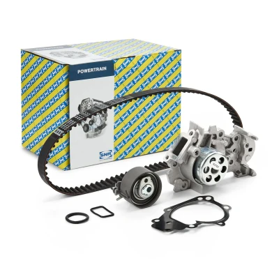 Abbildung von SNR KDP455.460 Wasserpumpe + Zahnriemensatz RENAULT: CLIO 2, 3, TWINGO DACIA: SANDERO I, Logan I Limousine