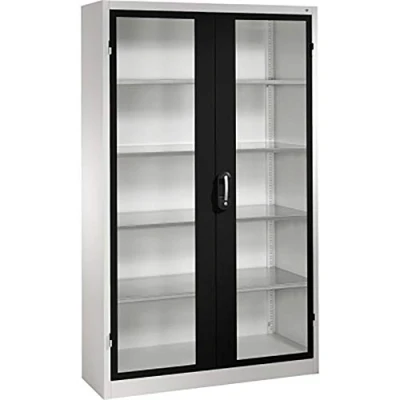 Abbildung von CP Werkzeugschrank 8930055S10030 Fenstertür 1950x1200x400mm lichtgrau/