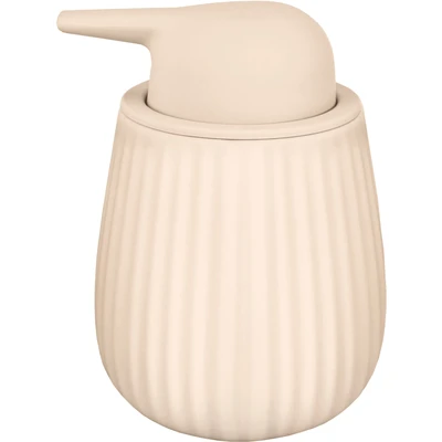 Abbildung von Kleine Wolke Seifenspender Groove, Accessoires, Farbe Cappuccino, Material: Steinzeug