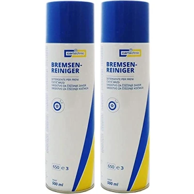 Abbildung von ILODA 2X cartechnic Bremsenreiniger Spray 500ml, Entfetter, Ölentferner, Fettentferner