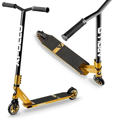 Abbildung von Apollo Stuntscooter Stunt Scooter Star Pro Trick für Kinder und Teenies, Profi mit ABEC9 Kugellagern 100mm Alu Core Wheels