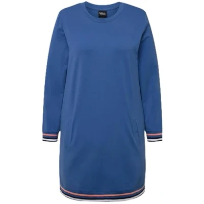 Abbildung von Ulla Popken Loungewear Nachthemd, Damen, Größe: 46/48, Gray blue