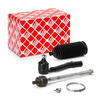 Abbildung von febi BILSTEIN 38899 Spurstange Vorderachse rechts mit Schellen, Lenkmanschetten Plus CITROËN: C2 Schrägheck, C3 Pluriel