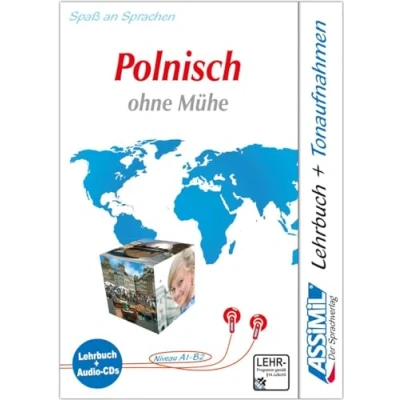 Abbildung von Assimil Polnisch ohne Mühe; Polski bez trudu, Lehrbuch und 4 CD Audio: Audio Sprachkurs für Deutschsprechende (Niveau A1 B2) + CDs (Senza sforzo)
