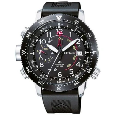 Abbildung von Citizen Solaruhr Promaster Altichron, BN4044 15E, Armbanduhr, Herrenuhr, bis 20 bar wasserdicht, Datum, Leuchtzeiger