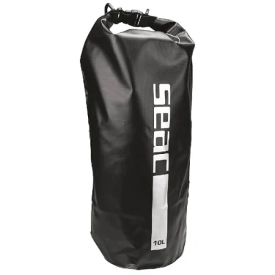 Abbildung von Seac Dry Bag, Wasserdichte Tasche Ideal für Tauchen, Bootfahren und Reisen, 10 lt, schwarz