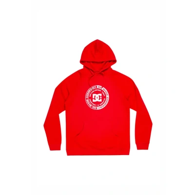 Abbildung von DC Shoes Corpo Kapuzenpullover, Herren, Größe: Medium, Rzn barbados cherry
