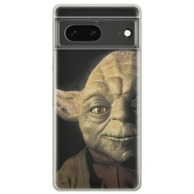 Abbildung von ERT GROUP Handyhülle für Google Pixel 7 Original und offiziell Lizenziertes Star Wars Muster Yoda 004 optimal an die Form des Handy angepasst, hülle aus TPU