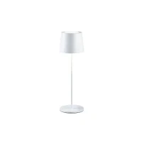 Abbildung von Paulmann 769.97 Akkuleuchte Gilo IP44 dimmbar 2700K Weiß matt H:35cm Ø11cm