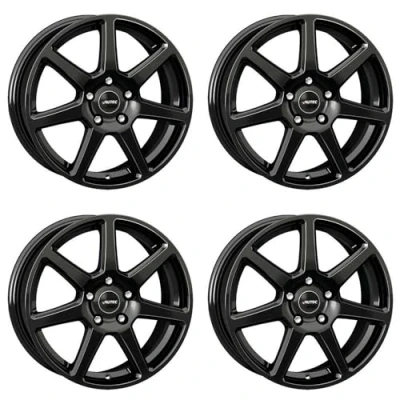 Abbildung von 4x AUTEC Felgen Alufelgen TALLIN ECE 8.0x19 ET40 5x112 Schwarz kompatibel mit Skoda Kodiaq Karoq Superb Octavia Yeti Enyaq