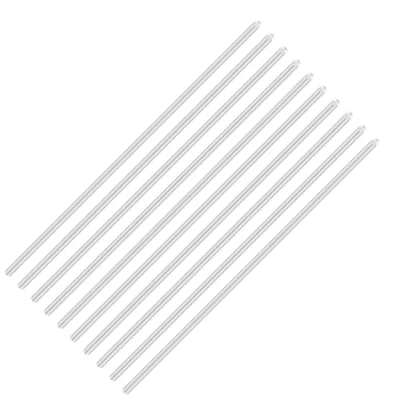 Abbildung von LAVMHAB 6063 Aluminium Rundstab 2mm x 100mm, solide runde Schäfte Stäbe für DIY Bastelmodelle (10 Stück)