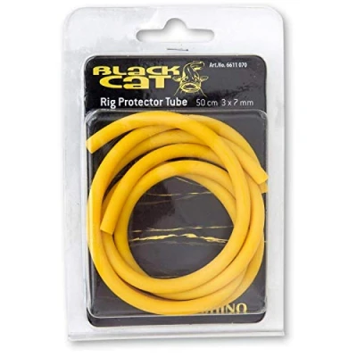 Abbildung von Black Cat Rig Tube 1m Yellow 4mm/8mm (1 Stück) Kleinmaterial