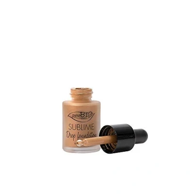 Abbildung von PUROBIO Sublime Drop Foundation Organische Flüssige 06 mit Arganextrakten