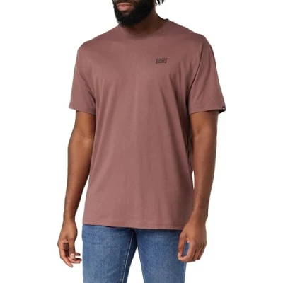 Abbildung von Vans Herren Mini Script Tee T Shirt, Rose Taupe, XS