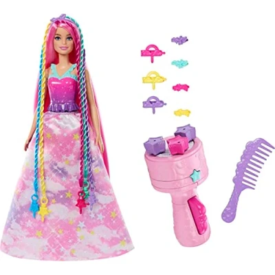 Abbildung von Barbie Dreamtopia Twist ‘n Style Puppe und Accessoires