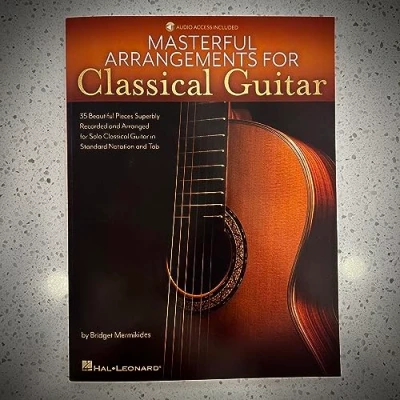 Abbildung von Masterful Arrangements for Classical Guitar: Book With Online Demo Tracks by Bridget Mermikeides Includes Downloadable Audio